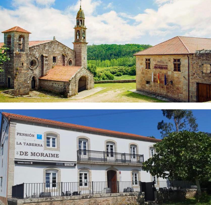 Monasterio Y Pension De Moraime Exterior foto