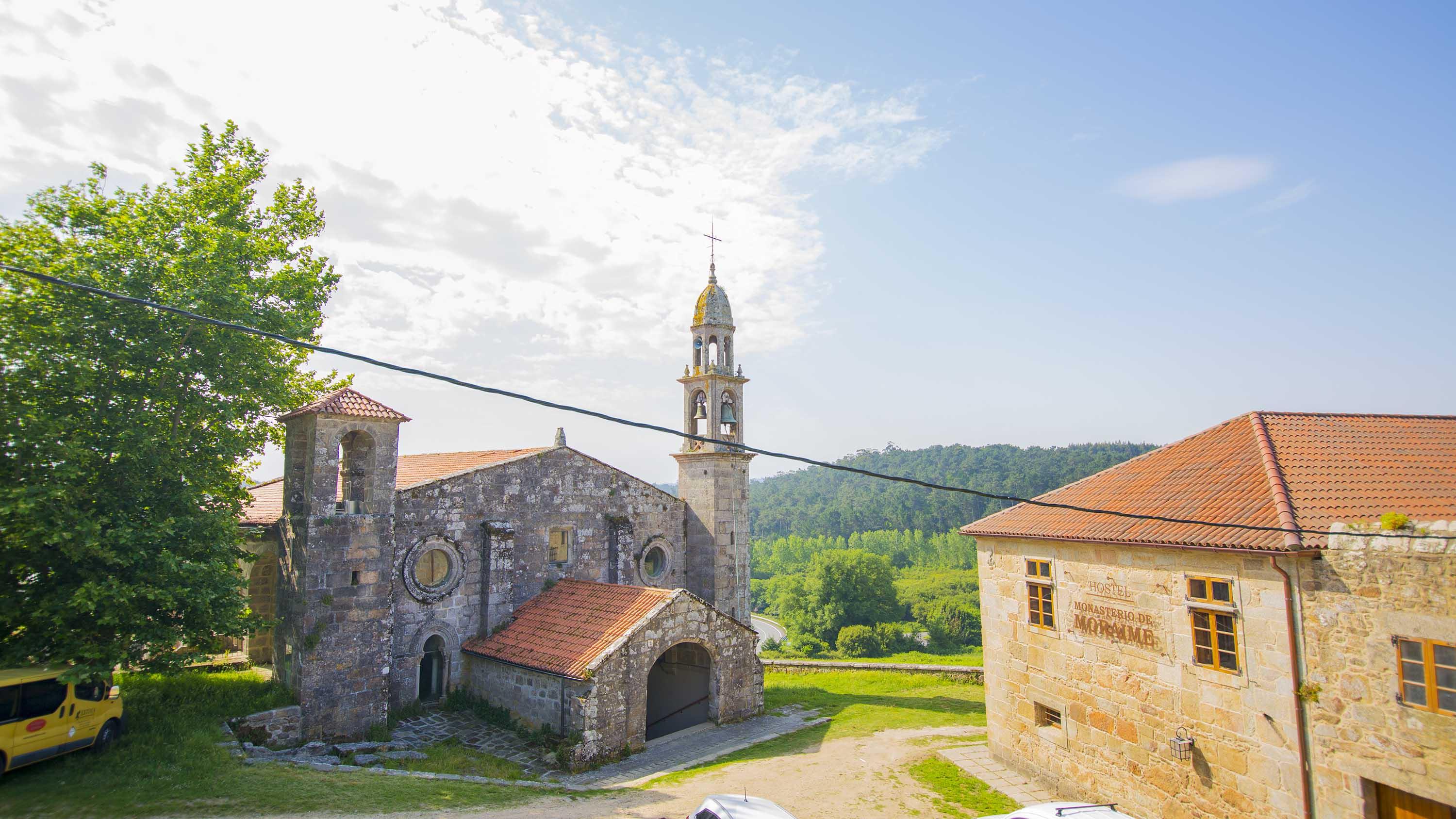 Monasterio Y Pension De Moraime Exterior foto